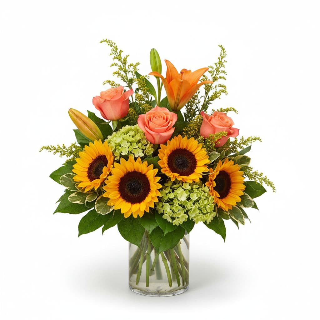The Sun-Kissed Bouquet